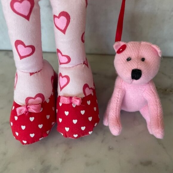 GROOVY GIRLS VIVICA 2006 Be Mine Soft Plush Limited Edition Doll & Poodle Dog - Picture 5 of 14